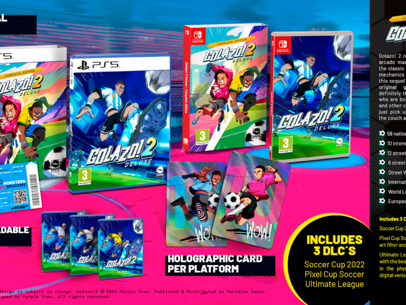 Get Ready to Score Big with Golazo! 2 Deluxe – Complete Edition: The Ultimate Retro Soccer Game for PlayStation 5 and Nintendo Switch