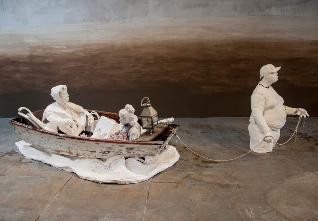 MOCA LA Acquires Karon Davis’ Noah and his Ark, 2018 from Wilding Cran Gallery