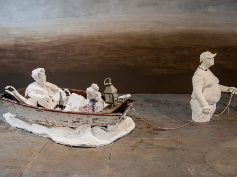 MOCA LA Acquires Karon Davis’ Noah and his Ark, 2018 from Wilding Cran Gallery