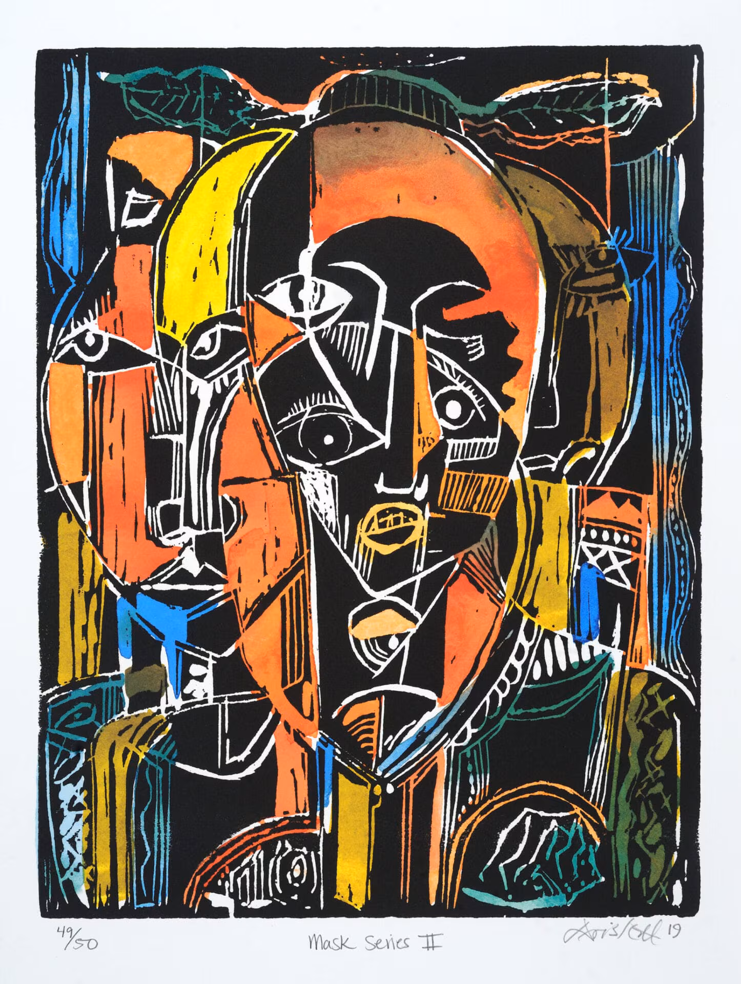 David C. Driskell, Mask Series II