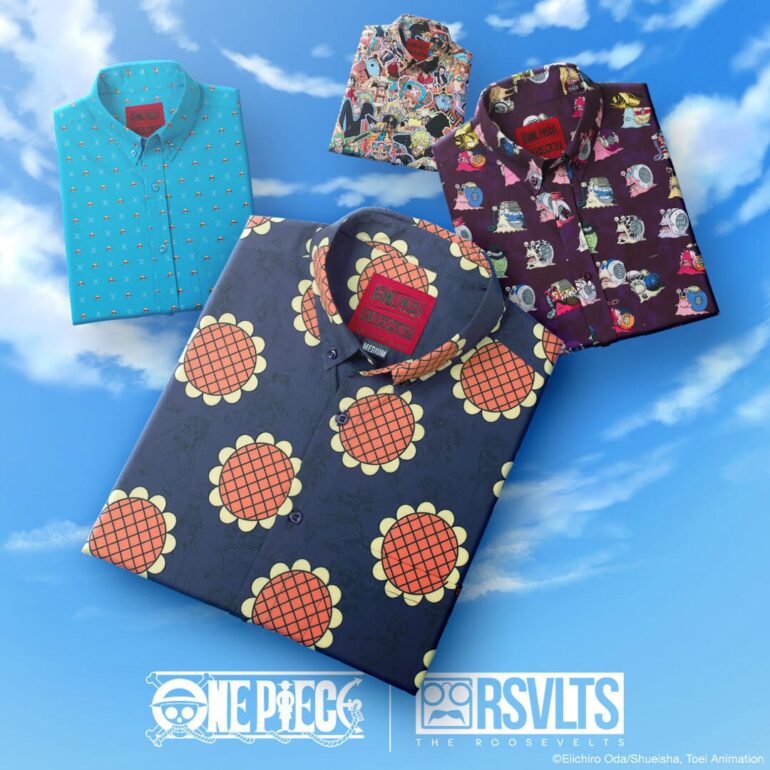 RSVLTS推出首个与全球热门动漫《One Piece》的联名系列，庆祝该系列25周年
