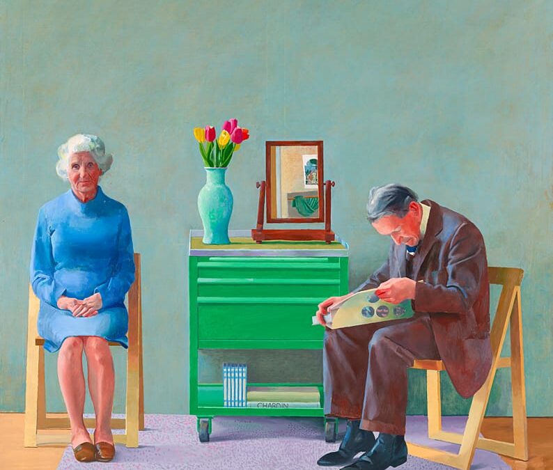 ホックニーとピエロ：芸術の対話