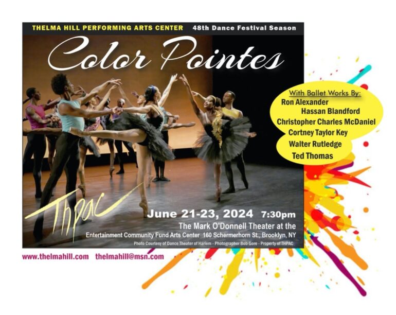 Il Thelma Hill Performing Arts Center Presenta il 48° Festival Annuale di Danza – Entertainment Community Fund Arts Center, Brooklyn, New York