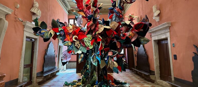“L’albero della vita” by Carla Tolomeo at Museo di Palazzo Mocenigo: An Artistic Marvel in Venice