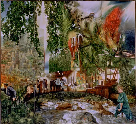 Evert Thielen. The Creation, 1987-1992. tempera on panel. Photography Anton vd Riet part III