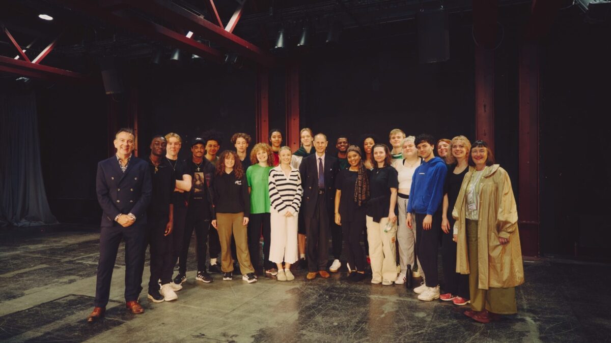 Su Alteza Real, El Duque de Edimburgo, asiste a las presentaciones del National Youth Theatre y el elenco de & Juliet
