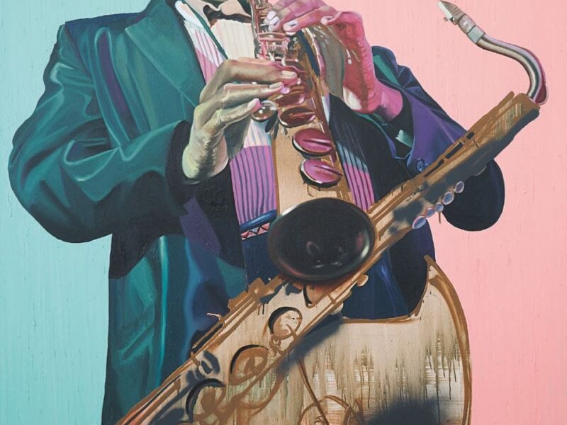 “Resonance” 전시회: 브랜던 디너의 재즈와 회화의 혼조