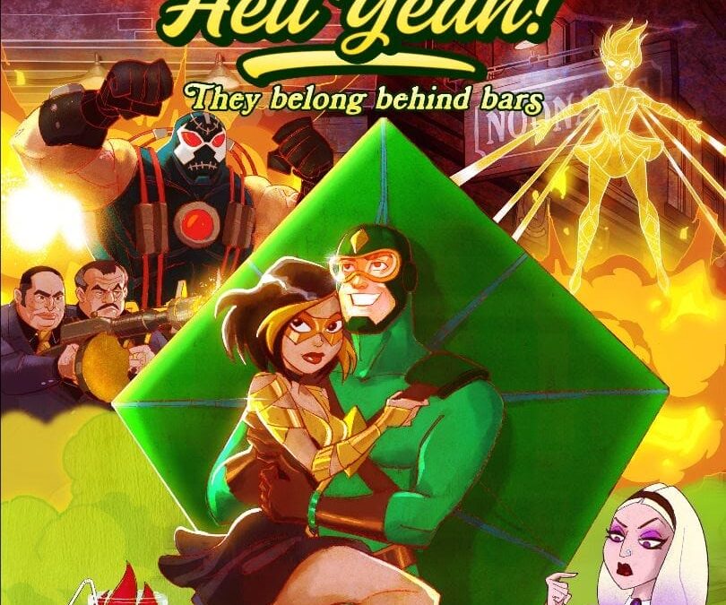 Fly High with Max Original Series: KITE MAN: HELL YEAH! Premiering July 18