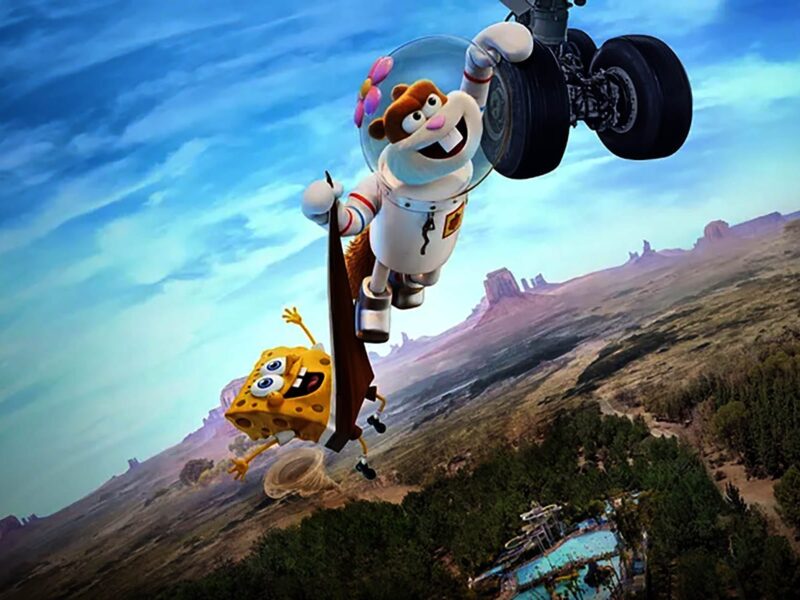 Netflixでアニメ映画「サンディ・チークスのビキニタウン救出大作戦」：生意気なサンディとスポンジ・ボブがラボを救出