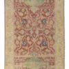A rare and impressive silk Safavid #8216;Polonaise#8217; carpet