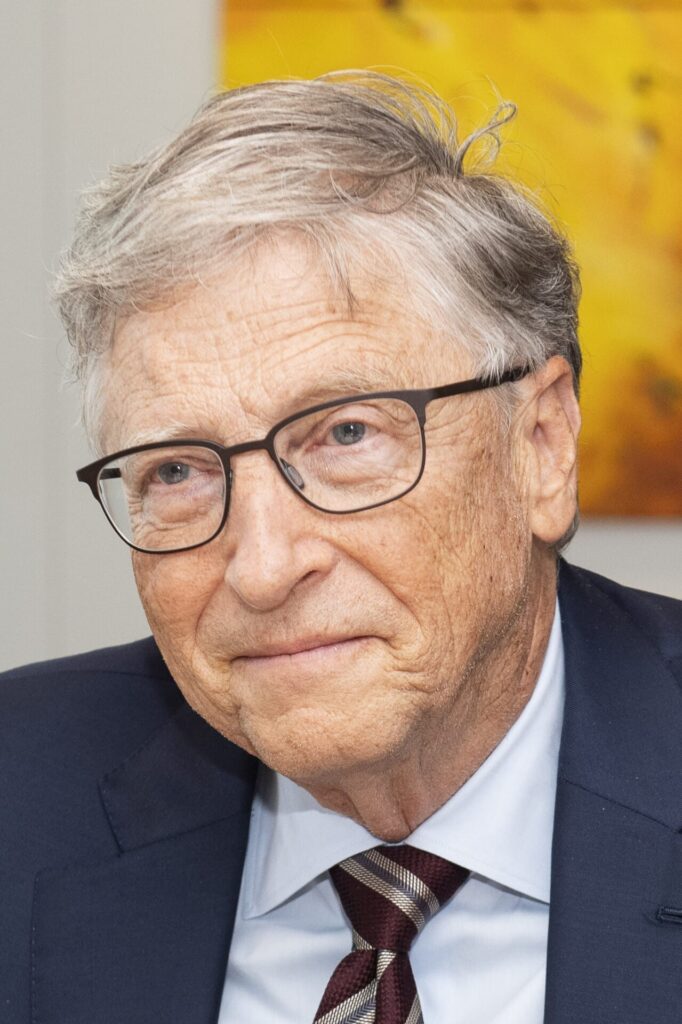 Bill Gates, co-founder of Microsft and philanthropist