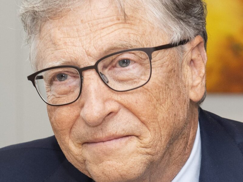 Bill Gates, co-founder of Microsft and philanthropist