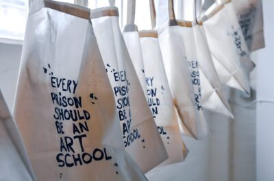 Every Prison Should Be An Art School (2023). Photograph by Dean Kelland.