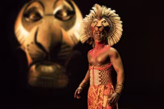 Disney's The Lion King. Owen Chaponda as Simba (He Lives In You V4). Photographed by Matt Crockett. ©Disney