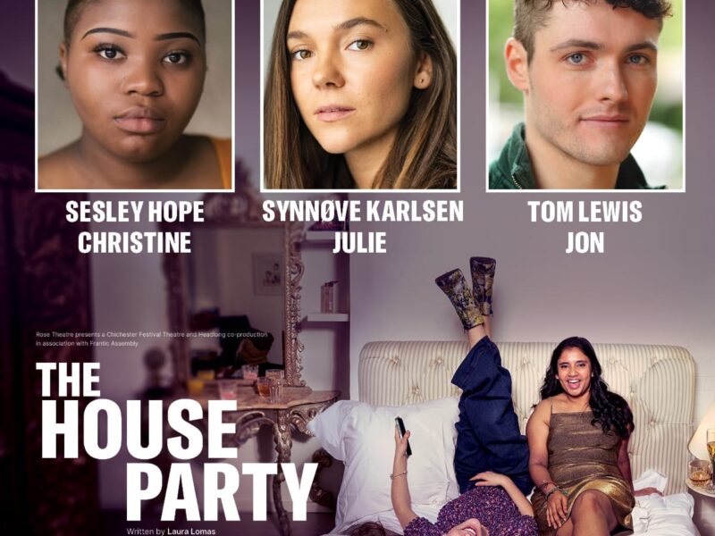 Headlong anuncia elenco para turnê de “The House Party”