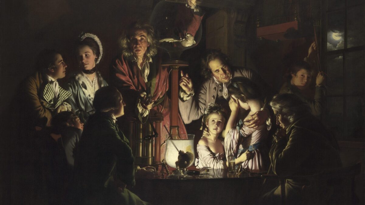 Explorando as Sombras: Joseph Wright of Derby no National Gallery