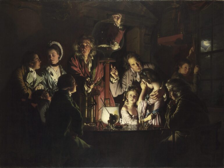 Explorando as Sombras: Joseph Wright of Derby no National Gallery