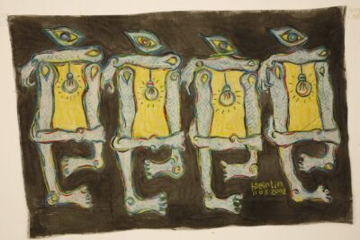 미얀마 예술가 흐테인 린의 대규모 개인전, 아이콘 갤러리에서 개최