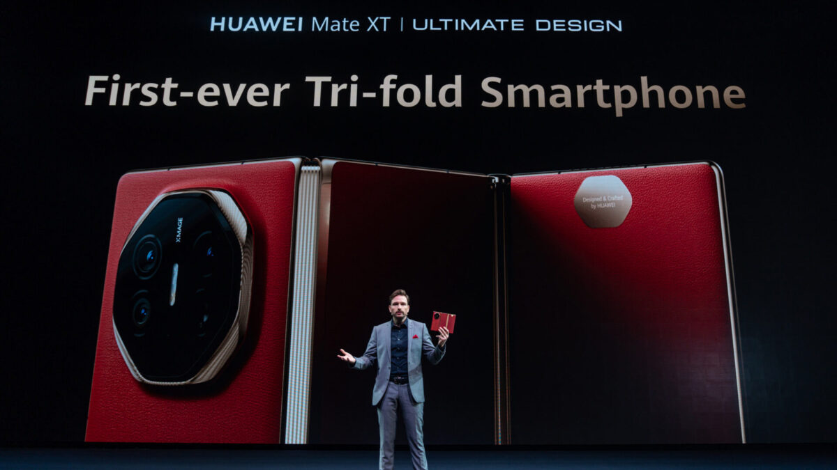 Huawei Lança Smartphone Dobrável Triplo: HUAWEI Mate XT | ULTIMATE DESIGN