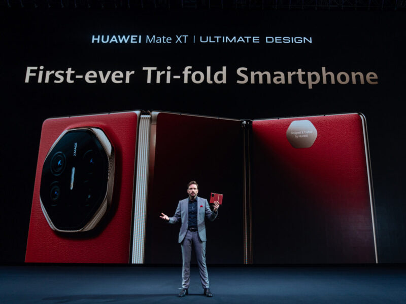 Huawei Unveils World’s First Commercial Tri-fold Smartphone