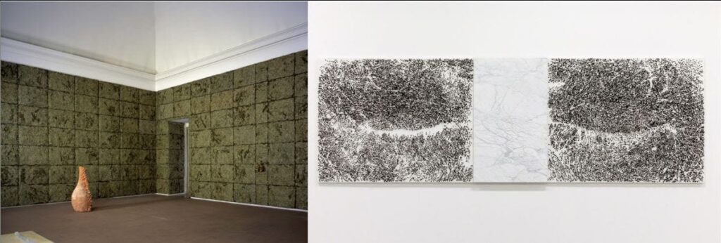 주세페 페노네의 ‘뿌리 속의 생각들’ 전시회, 서펜타인 갤러리에서 개최