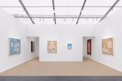 Installation view: Alexander Gray Associates, Frieze Los Angeles, 2025