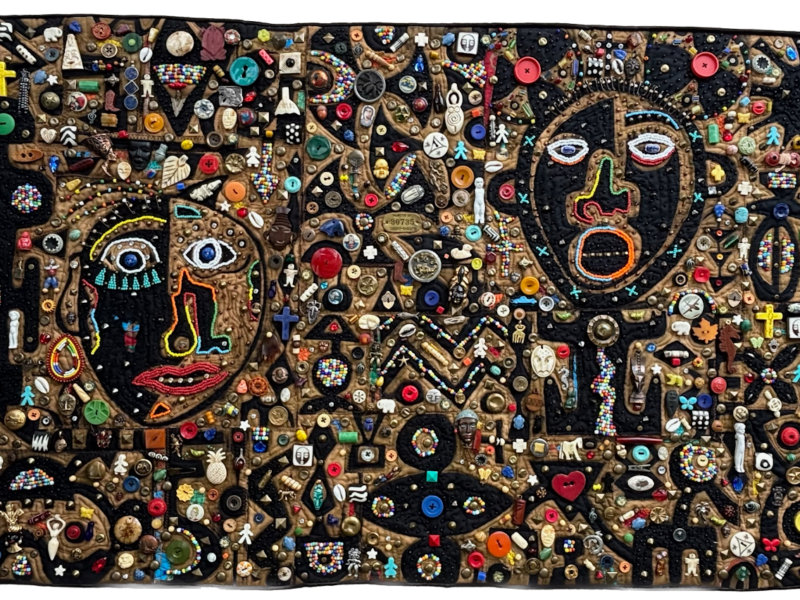 샤론 케리-할란의 작품: Outsider Art Fair에서의 데뷔