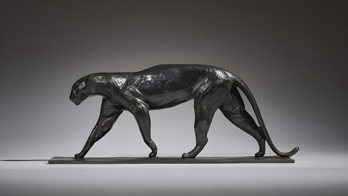 レンブラント・ブガッティの大型猫科動物彫刻、ボナムズのアート・オークションに登場