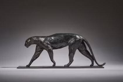 Rembrandt Bugatti (1884-1916), Petit léopard marchant (Conceived circa 1912 and cast by A.A. Hébrard in a numbered edition of 16.) Estimate: £220,000 - 350,000