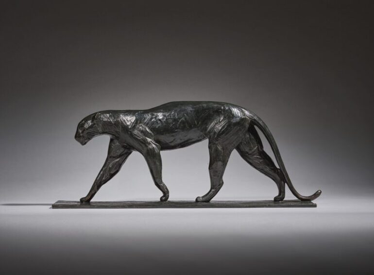 Esculturas de Grandes Felinos de Rembrandt Bugatti em Destaque na Exposição de Arte do Século XX/XXI da Bonhams