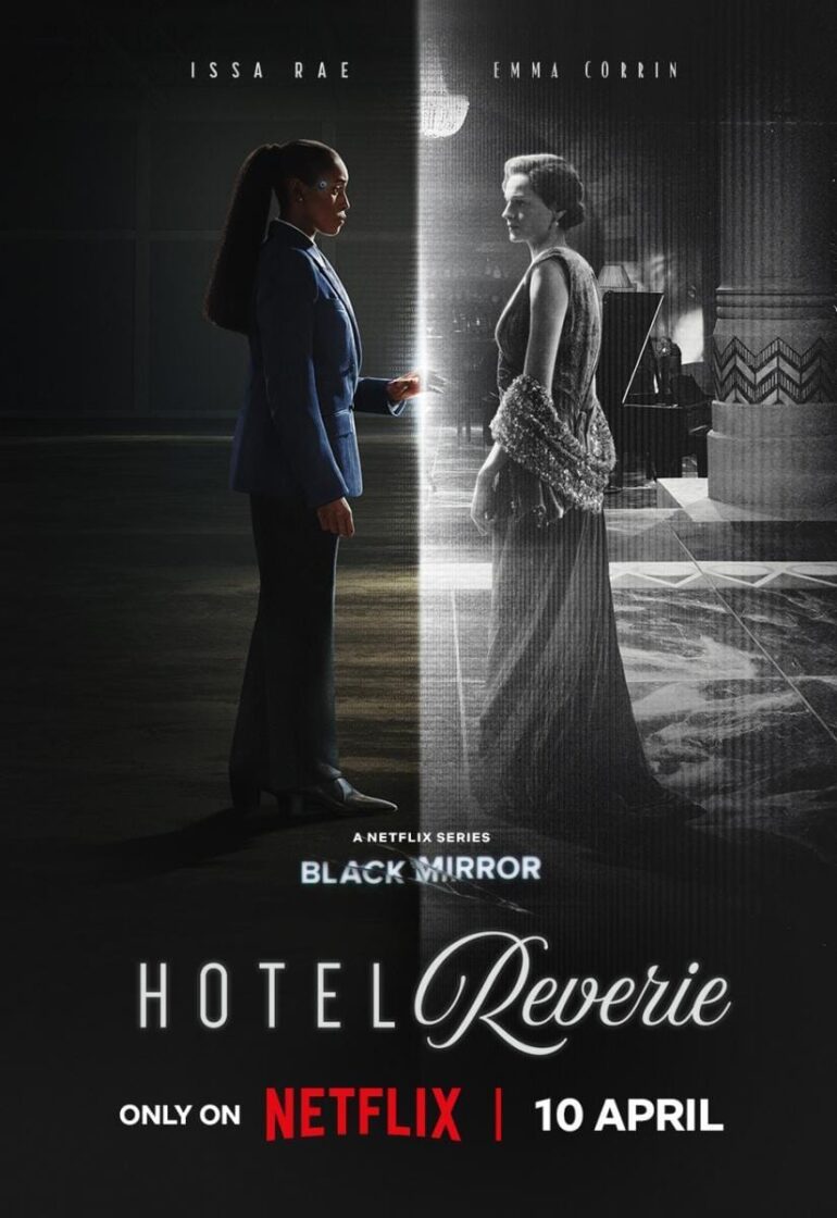 “Hotel Reverie” – Episódio 3 da 7ª Temporada de Black Mirror: Cinema Feito com IA
