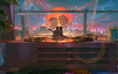 Juste l&rsquo;espace entre nous : L&rsquo;animation coréenne de Netflix vise la lune avec une romance tendre et rétrofuturiste