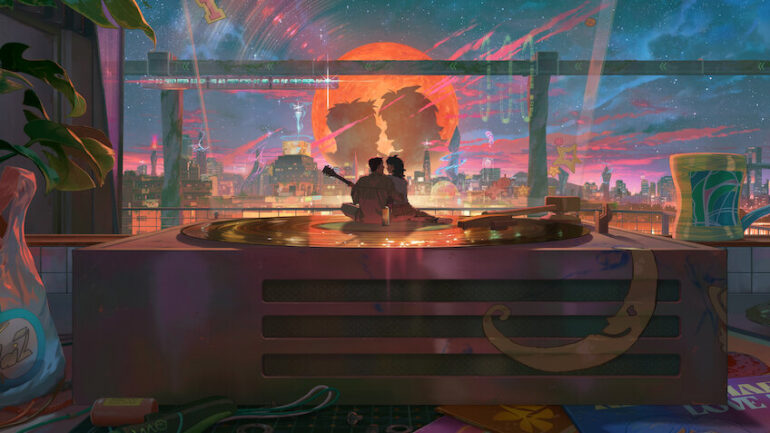 《再見星上人》：Netflix韓國動畫溫柔回望，編織復古未來主義的星際戀曲