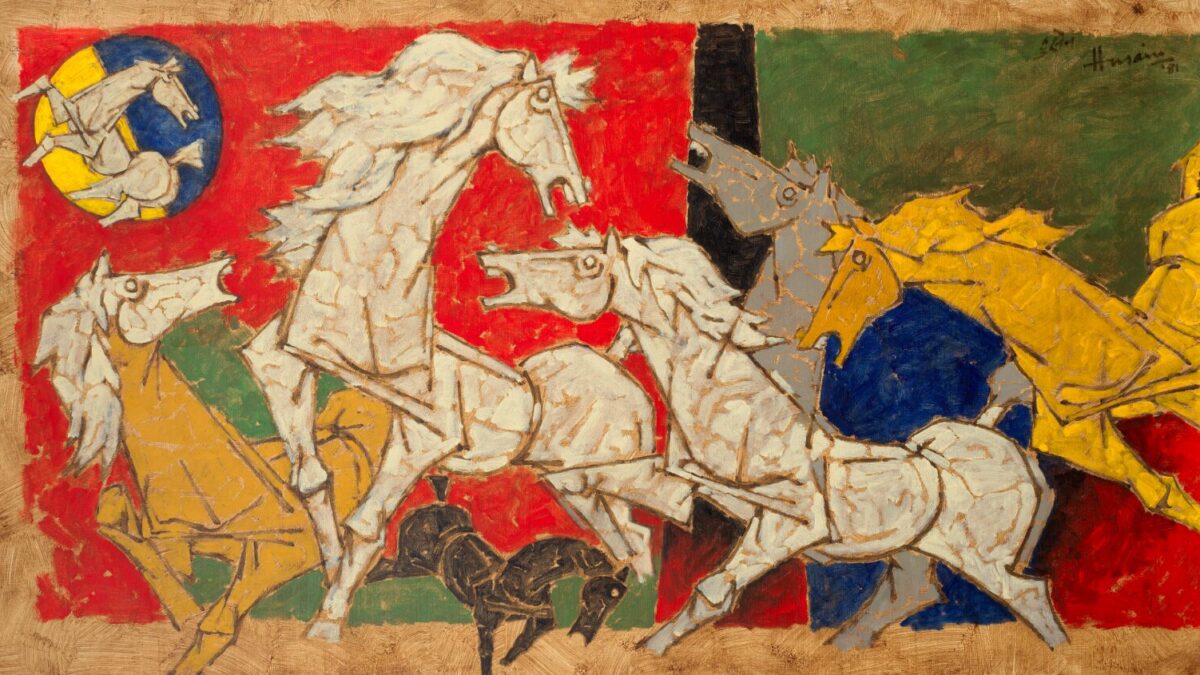 Werke des ‚Indischen Picasso‘ M.F. Husain im Fokus einer Londoner Auktion