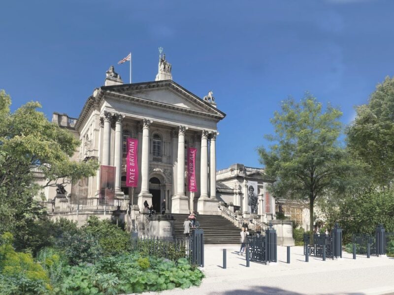 Tate Britain Renueva su Entorno: Visiones Preliminares del Jardín Clore