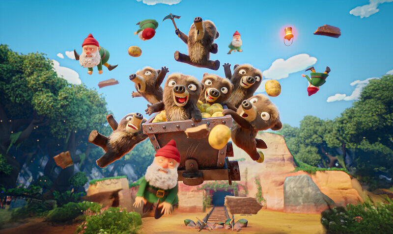 法國新動畫影集《7 隻小矮熊》在 Netflix 上重新詮釋經典童話