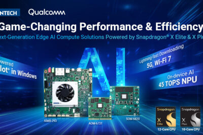 Advantech Solution Powered by Qualcomm Snapdragon X Elite & X Plus