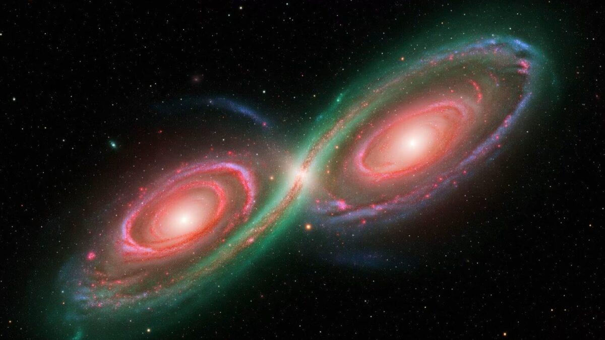 A Galáxia do Infinito: Uma Colisão Cósmica Forjando uma Nova Compreensão sobre a Origem dos Buracos Negros