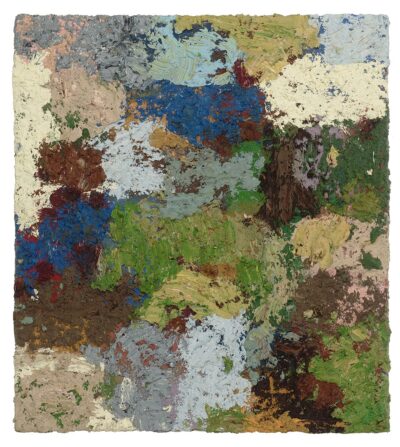 Joel Longenecker, As Crows Fly, 2020, oil and acrylic on wood, 72 x 64”