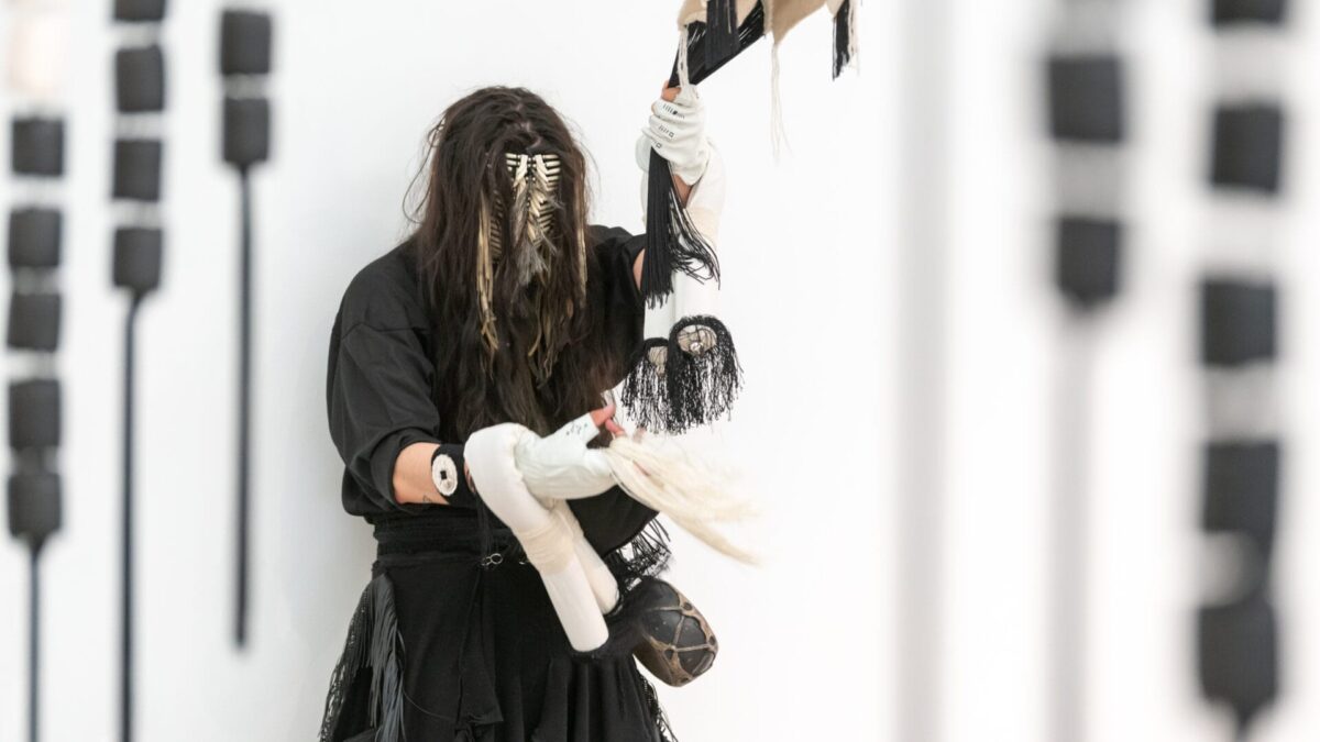 에릭-폴 리제의 ojo|-|ólǫ́, 박물관 아카이브의 시선으로 본 디네 직조