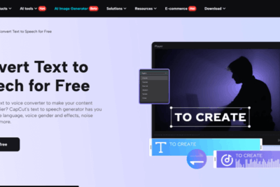 Teach Photography Skills with Text to Speech AI on CapCut PC