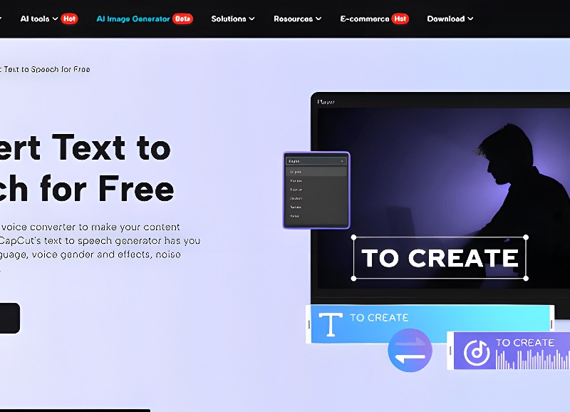 Teach Photography Skills with Text to Speech AI on CapCut PC