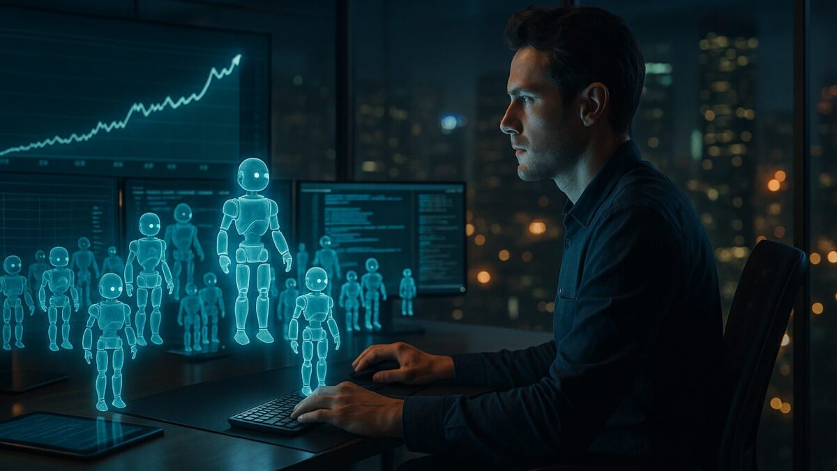 もしあなたのスタートアップが「あなた一人と一万体のボット」だったら？——誰も雇わずにユニコーンになる方法