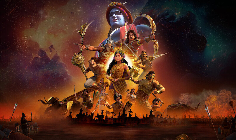 Netflix tolkar ett epos på nytt: ”Kurukshetra: The Great War of Mahabharata” väcker den stora sagan till liv som animerad serie