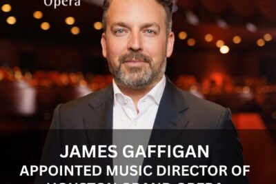 제임스 개피건, 휴스턴 그랜드 오페라 음악 감독으로 임명
