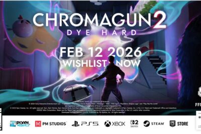 Pixel Maniacs và PM Studios công bố ChromaGun 2: Dye Hard, tựa game giải đố dựa trên màu sắc