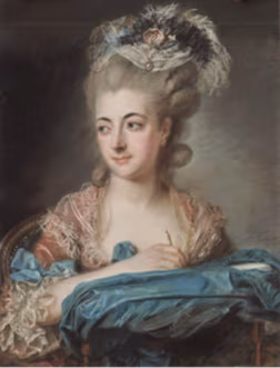MARIE-SUZANNE ROSLIN (1735-1772)
Portrait of Madame Hubert Robert, née Anne-Gabrielle Soos (1745-1821), 1771
Pastel
70,5 x 53,9 cm
Estimate: €70,000–100,000