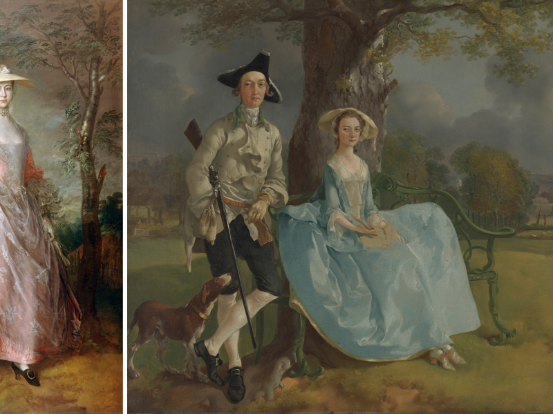 뉴욕 프릭 컬렉션, 토머스 게인즈버러의 초상화와 패션을 조명하다