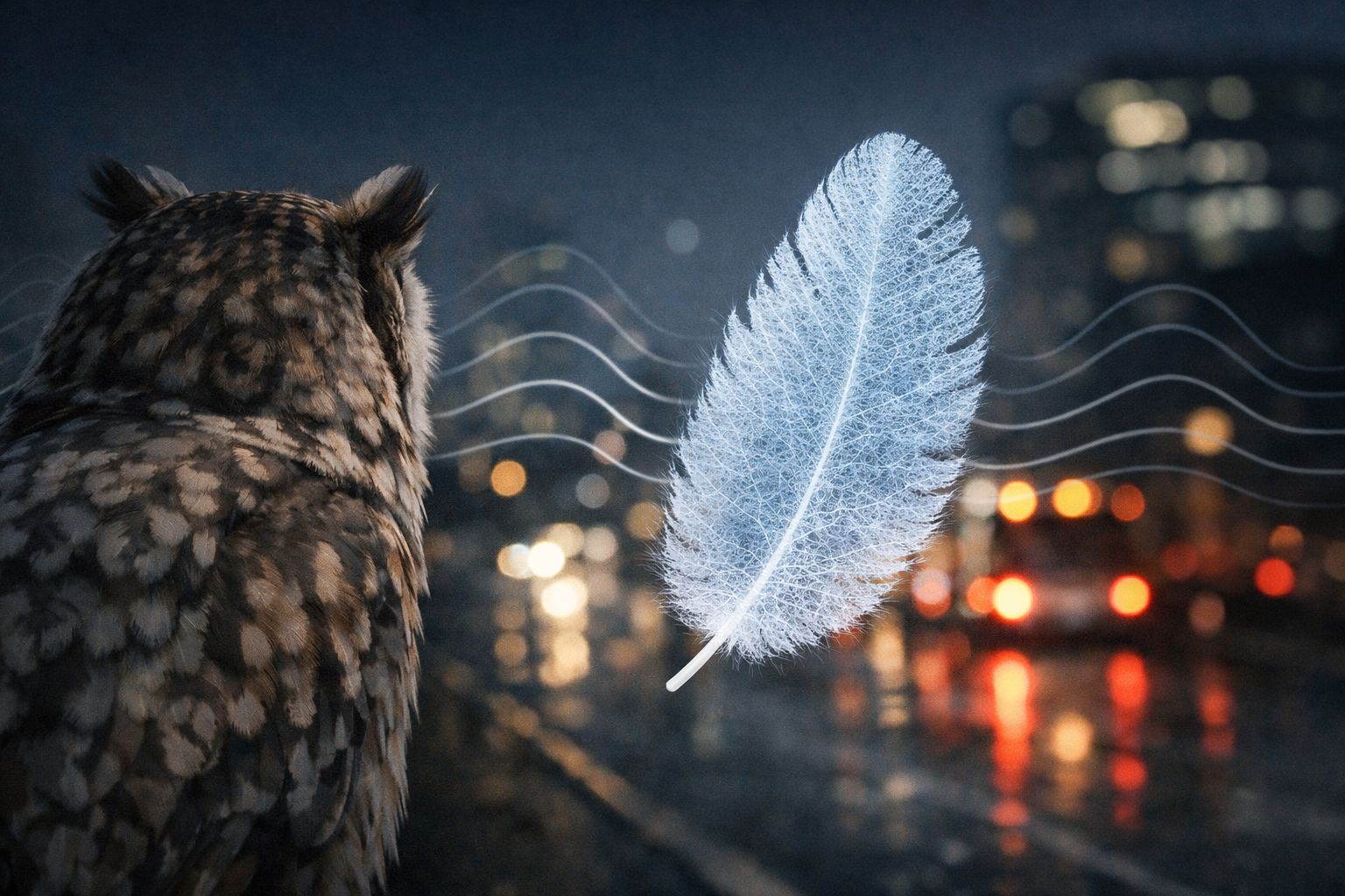 Aerogel inspirowany sowami może wyciszyć niski pomruk miast