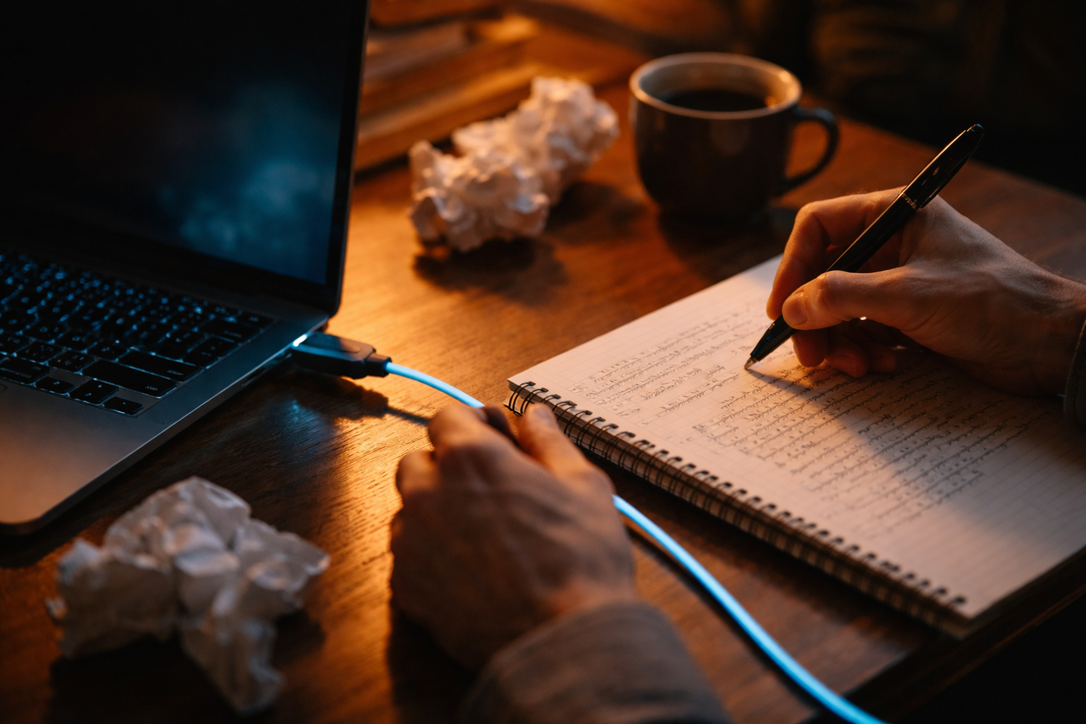 Más personas apagan la IA para escribir por su cuenta